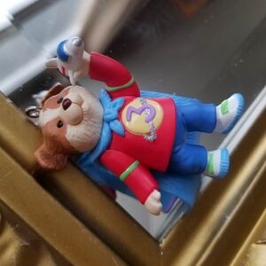 ❗Hallmark 2004 Keepsake "My Third Christmas" Child Dog Space Ornament❗